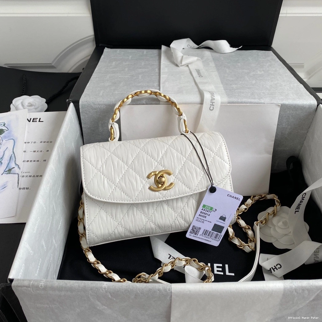 Hyper Peter FLAP TOP MINI HANDLE BAG WITH CHANEL 0805